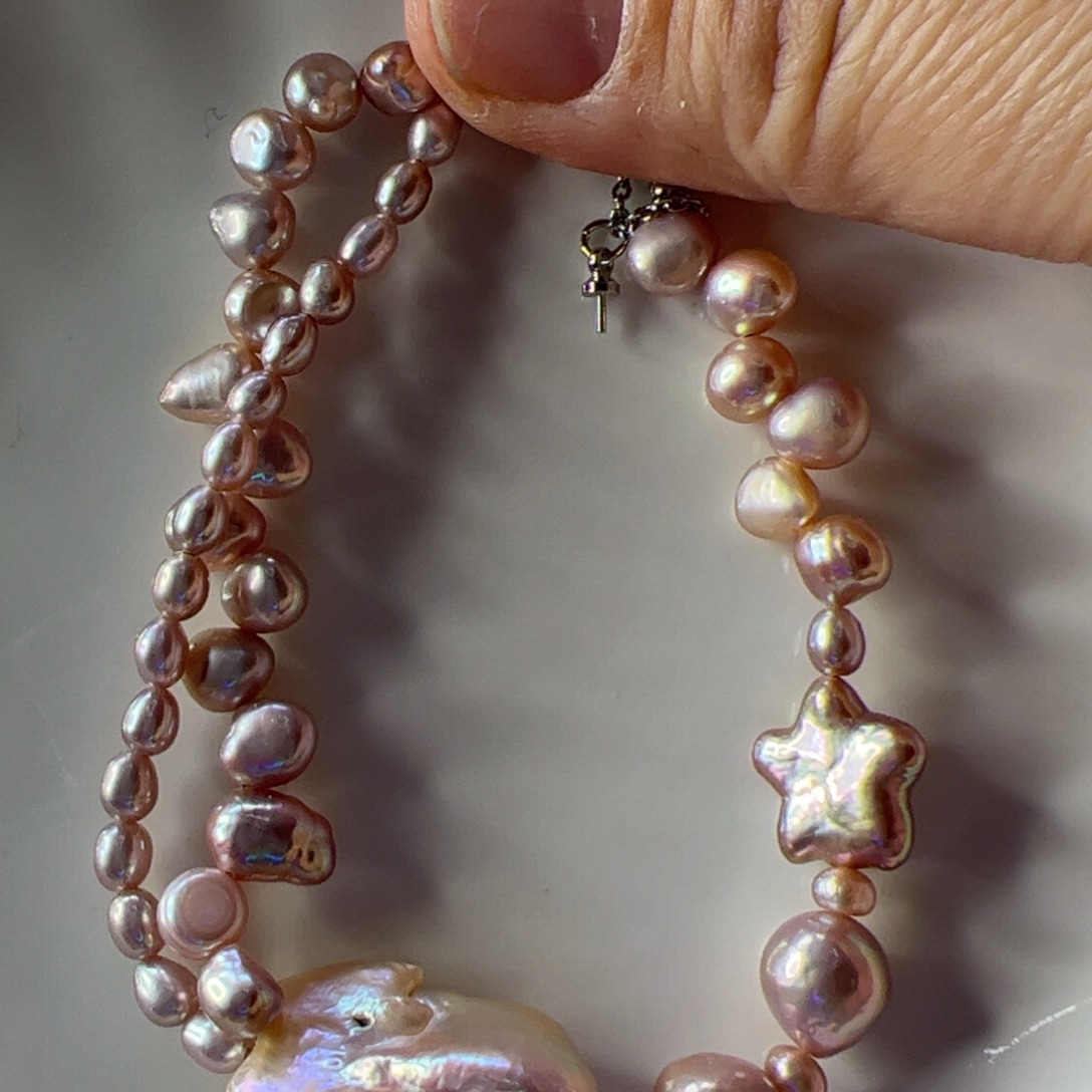 手绳淡水珍珠合金537