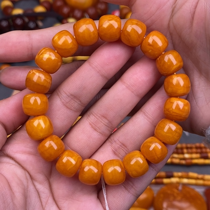 琥珀未镶嵌裸石蜜蜡L