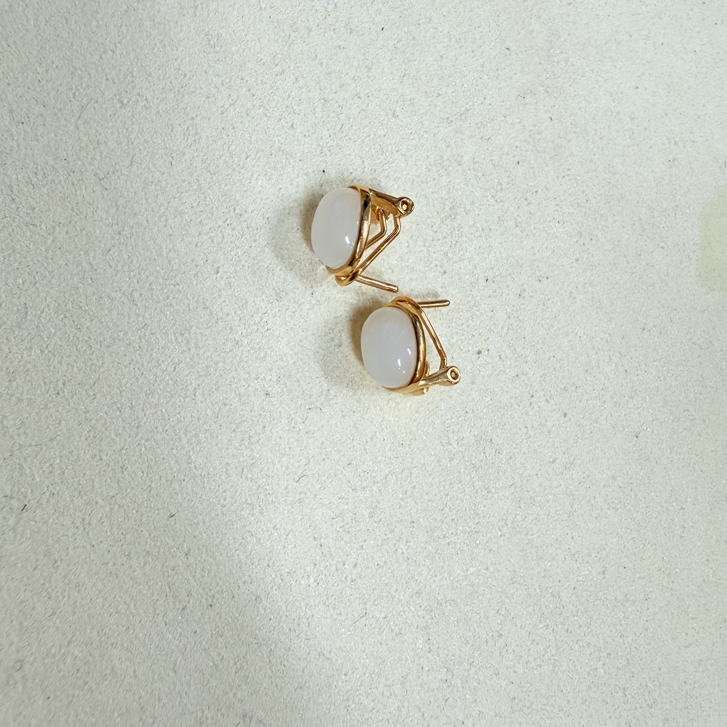 925和田玉耳夹*（多样性发一件）