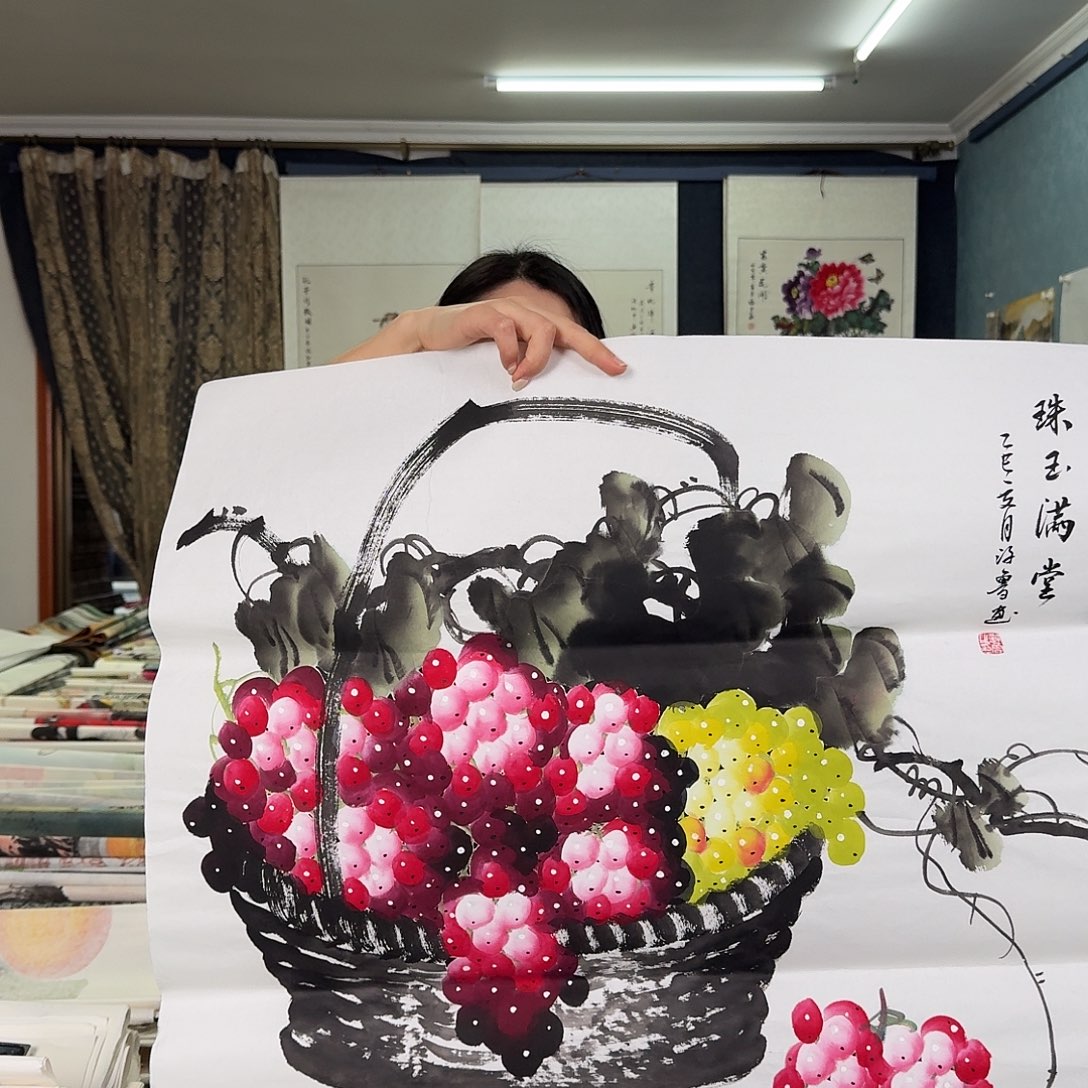 纯手绘国画好作品