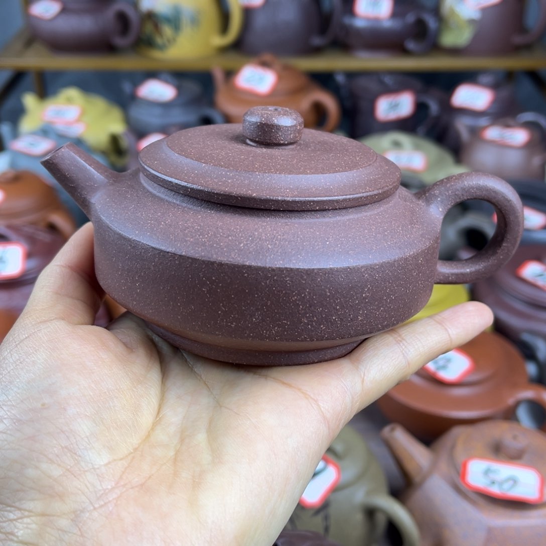 紫砂茶壶宜兴紫砂壶周盘