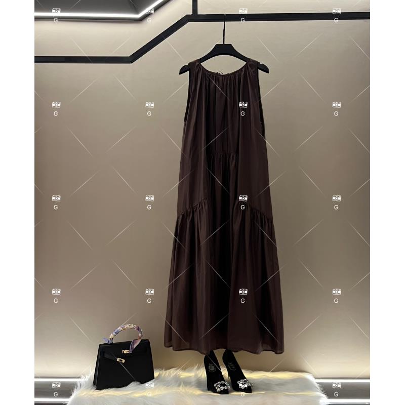 【齐】夏季新款复古时尚高级感无袖连衣裙 H-721