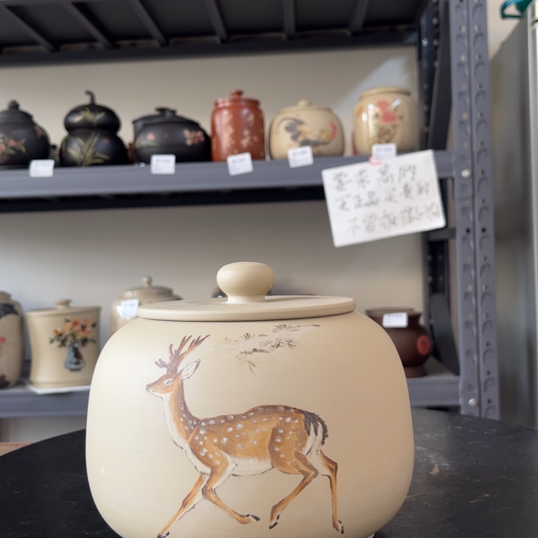 白泥哑光存茶罐醒茶罐21