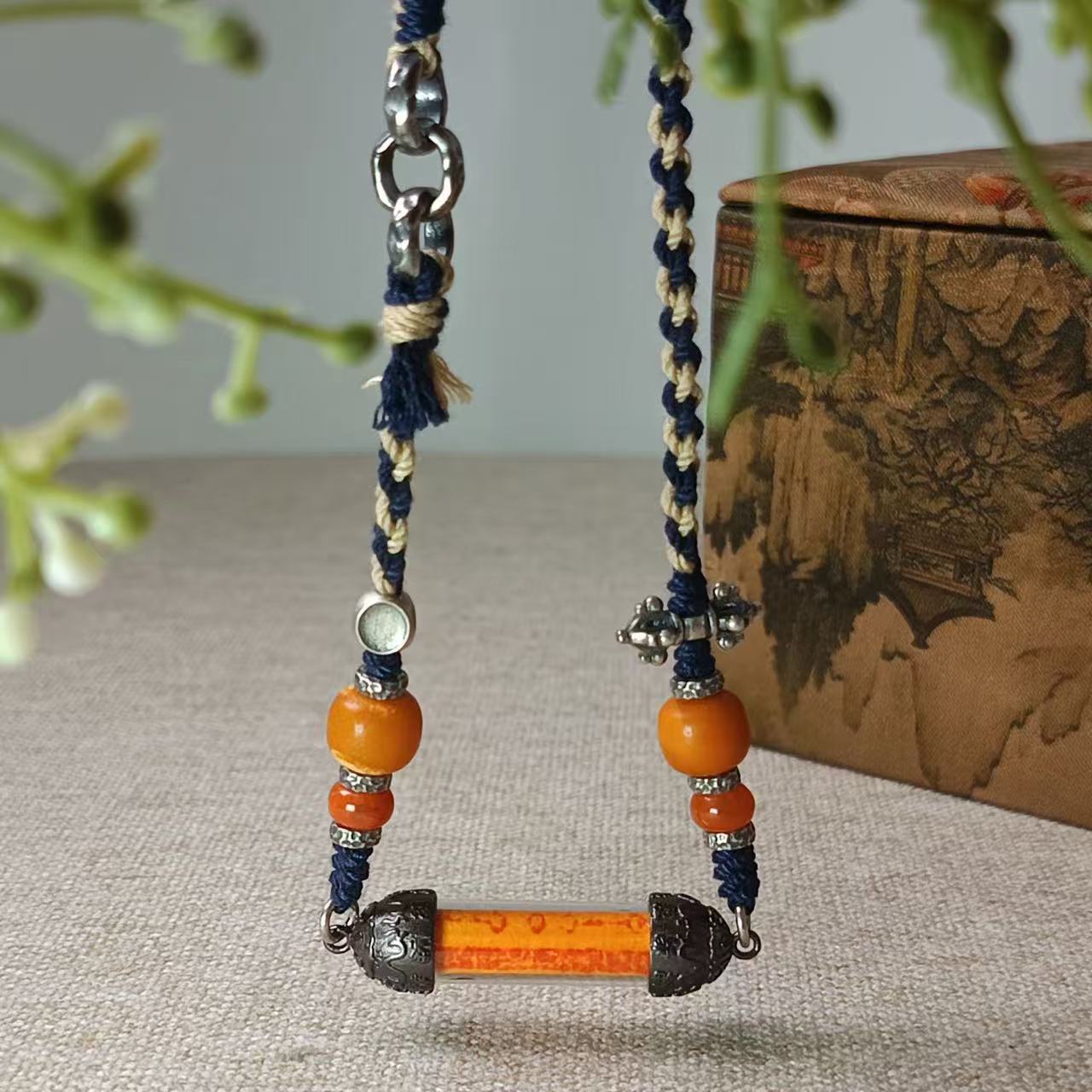 925银银制品 【灵柒】六D六甲配比项链+名+日期+地址+现关卡