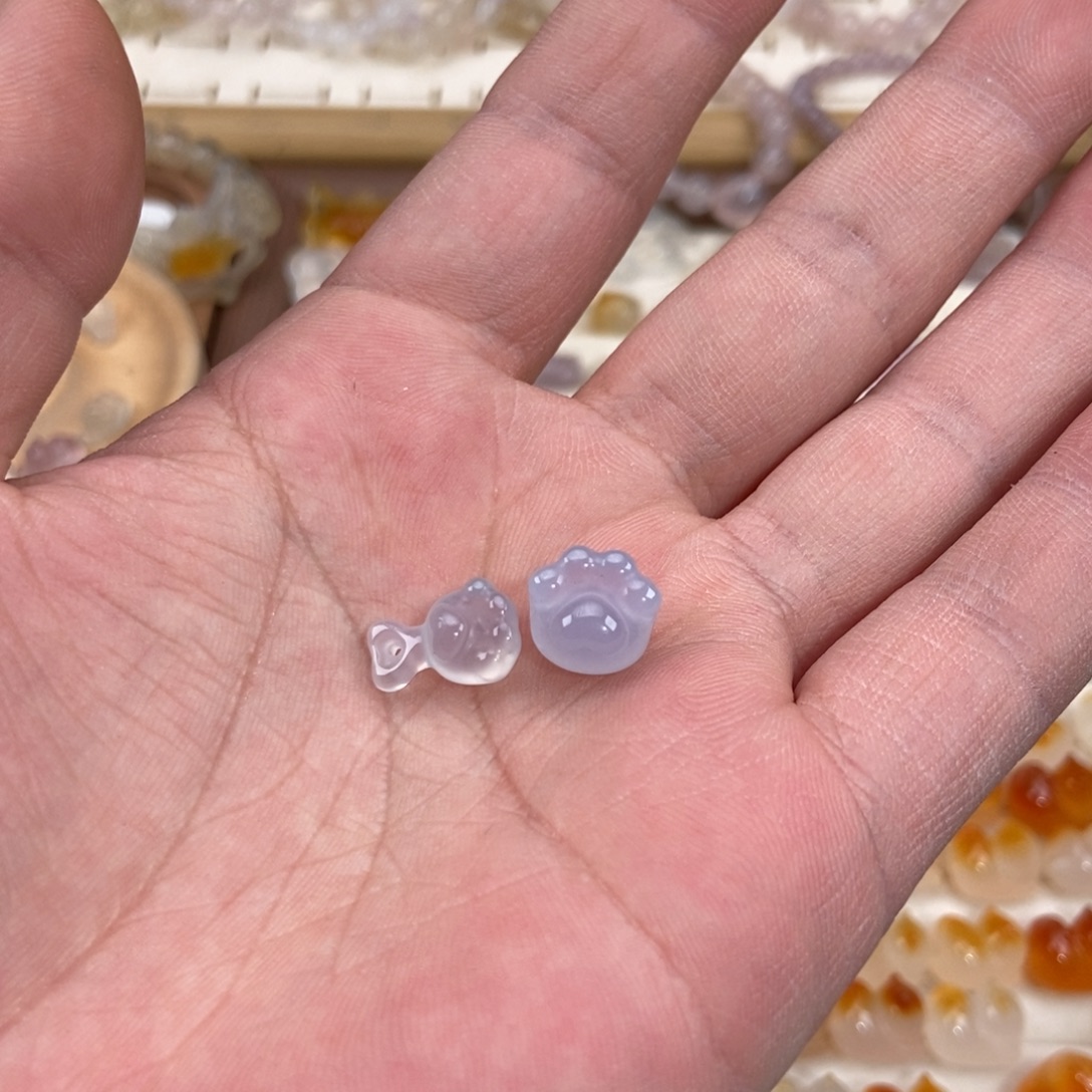 嘻***哈玛瑙/玉髓未镶嵌手链直播