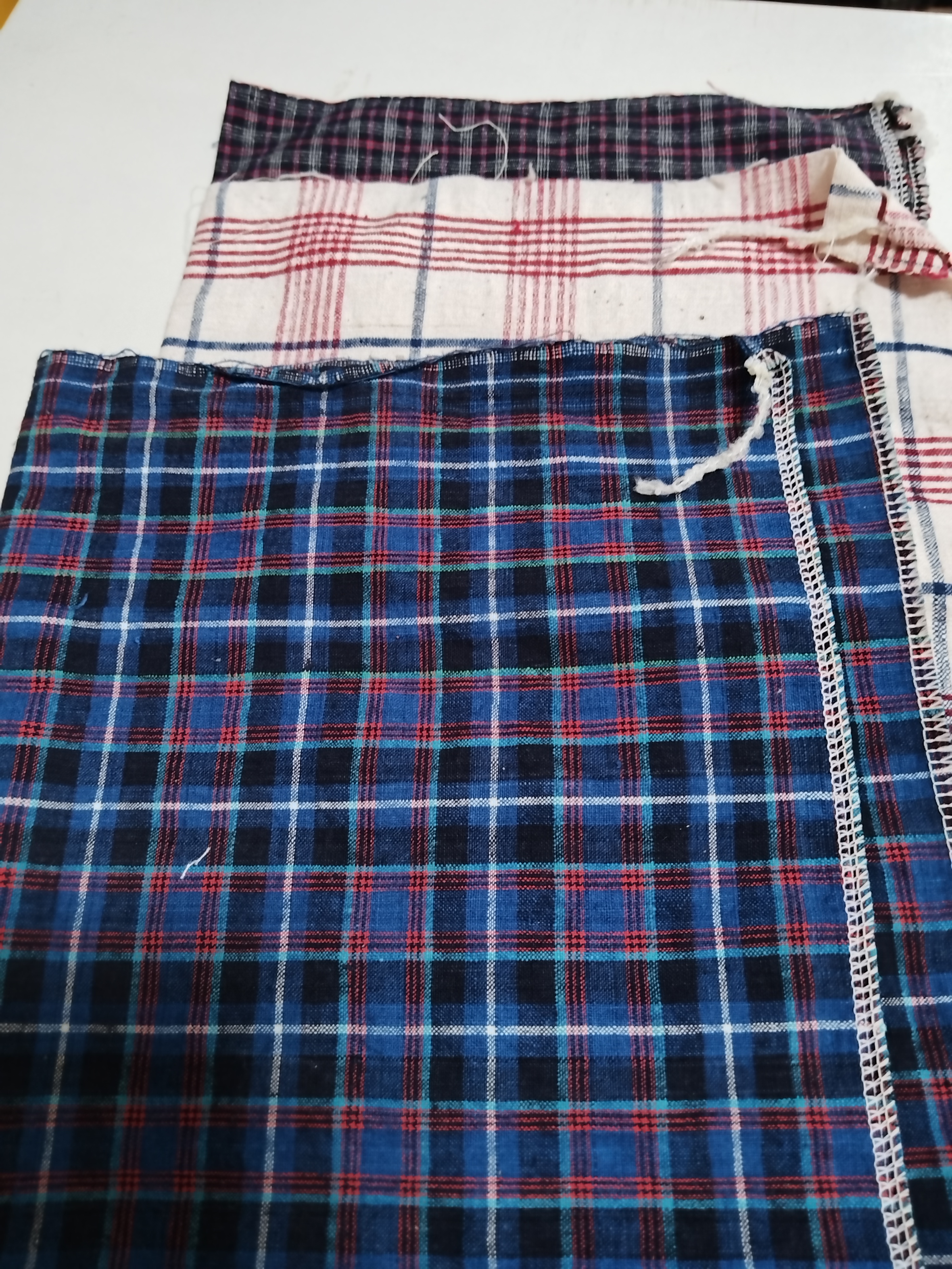 老粗布手织土布枕头