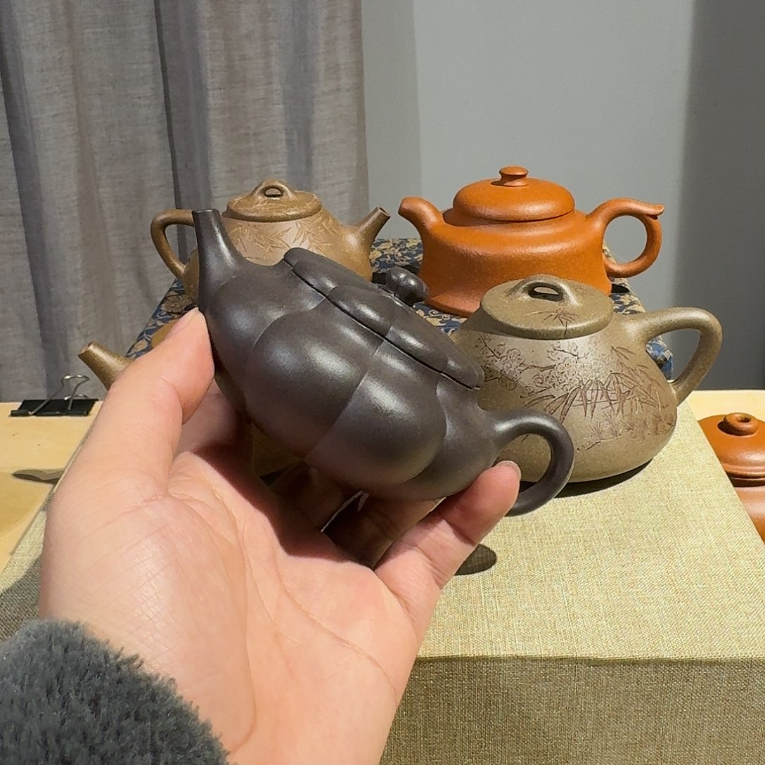 紫砂茶壶稚*紫砂壶茶具手工制作