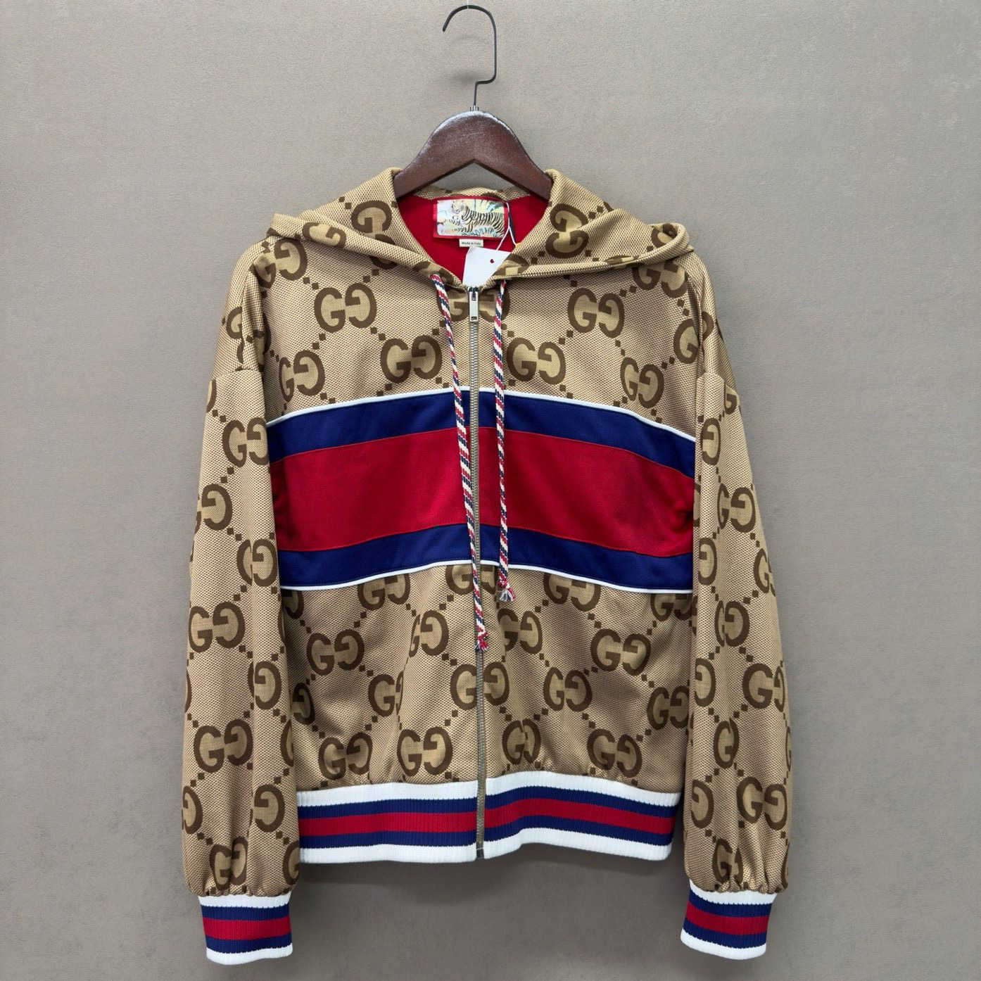 未使用 GUCCI/古驰 中国新年系列 针织连帽夹克 CL00827