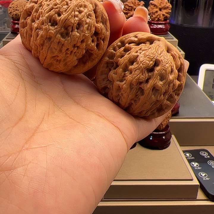 文玩核桃把件43 金公子 s-014