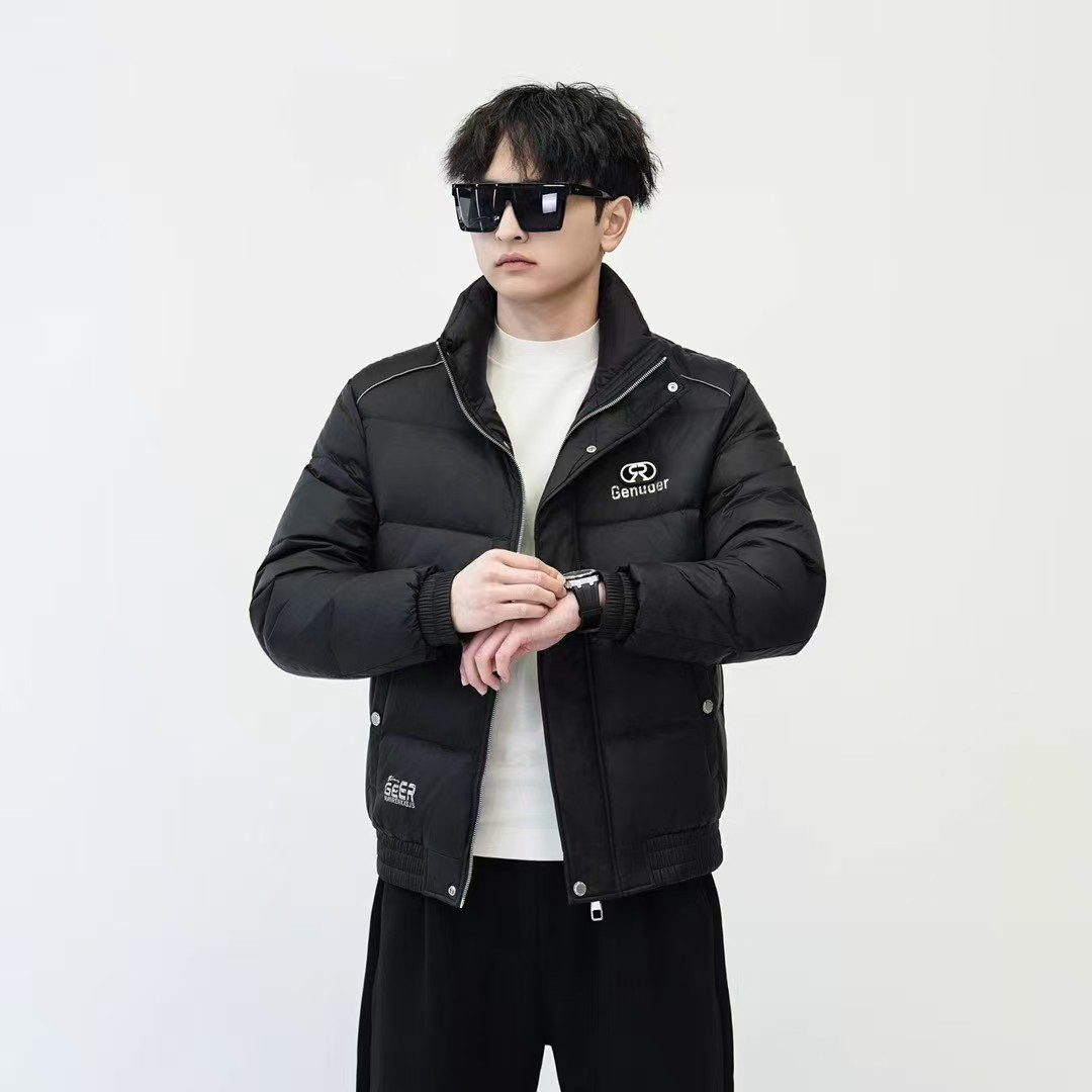 戈诺尔男装25年冬季新款加厚休闲简约保暖百搭高品质时尚男士外套