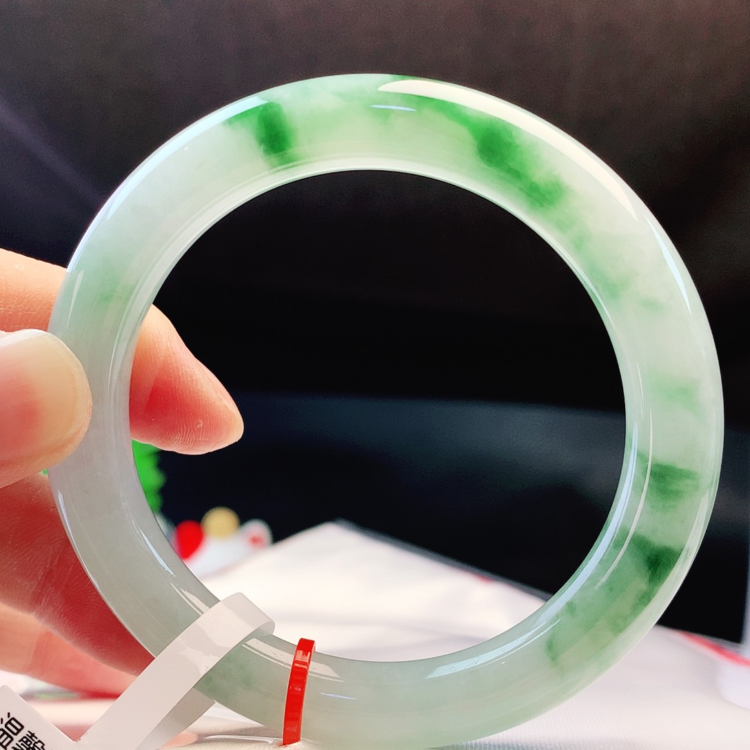 未镶嵌手镯翡翠53圆