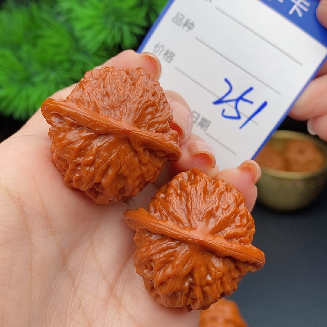 文玩核桃把件38瓷娃娃251
