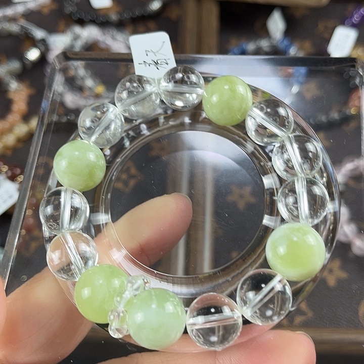 水晶手链合金春天