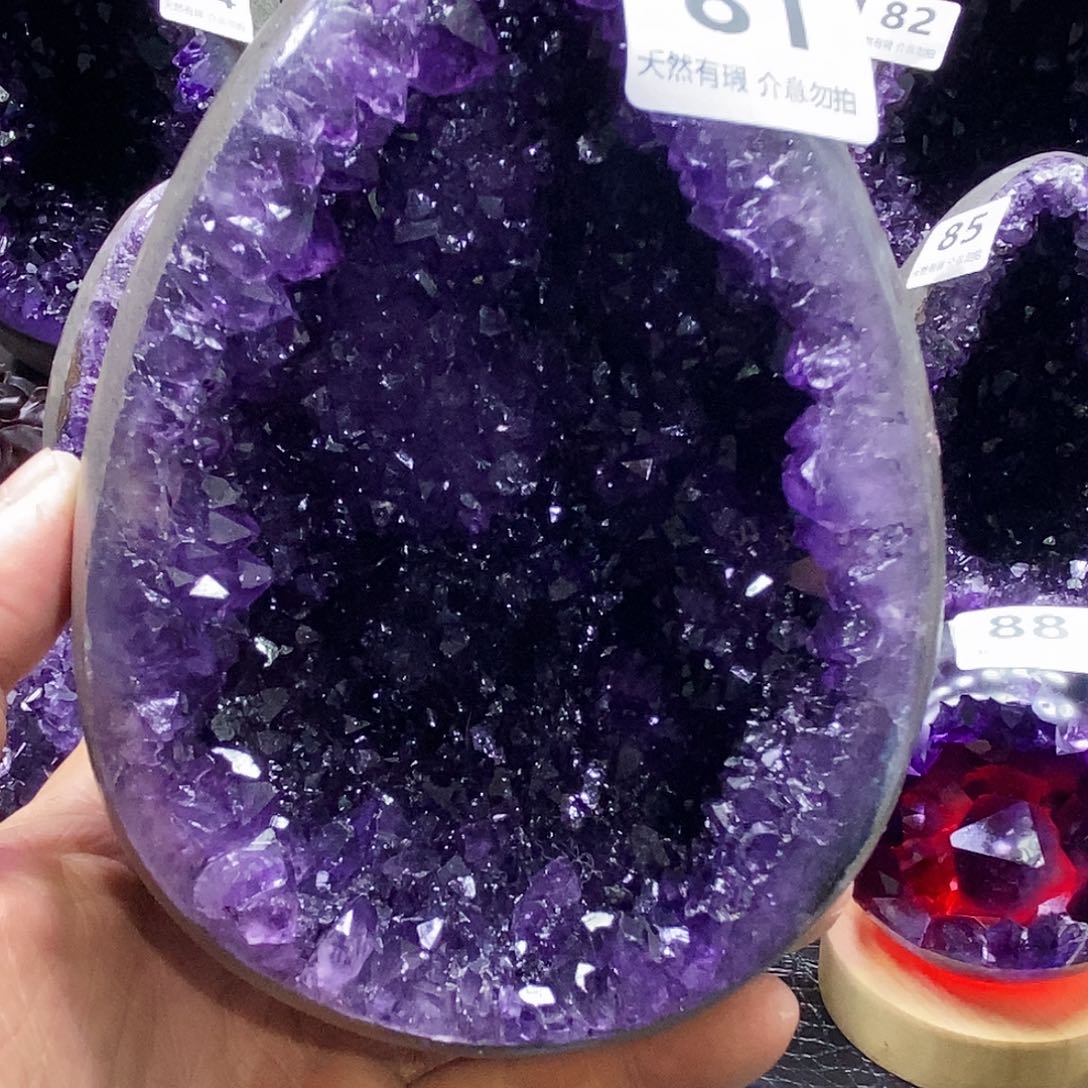 【闪购商品】紫晶大型摆件（非配饰）未镶嵌晨**丈