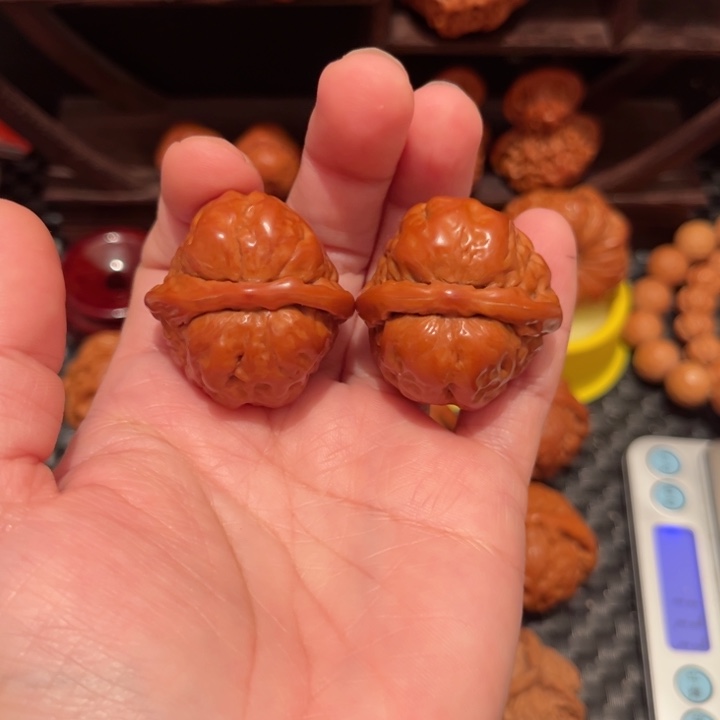 文玩核桃把件冷*蛤蟆头