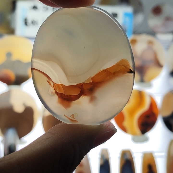 玛瑙/玉髓未镶嵌珠宝半成品200