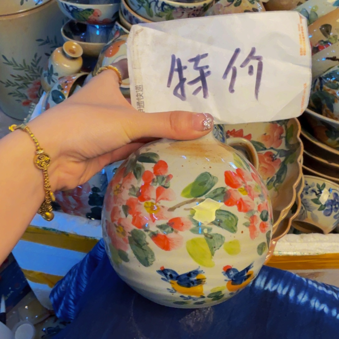 瓷片景德镇陶瓷手工手绘