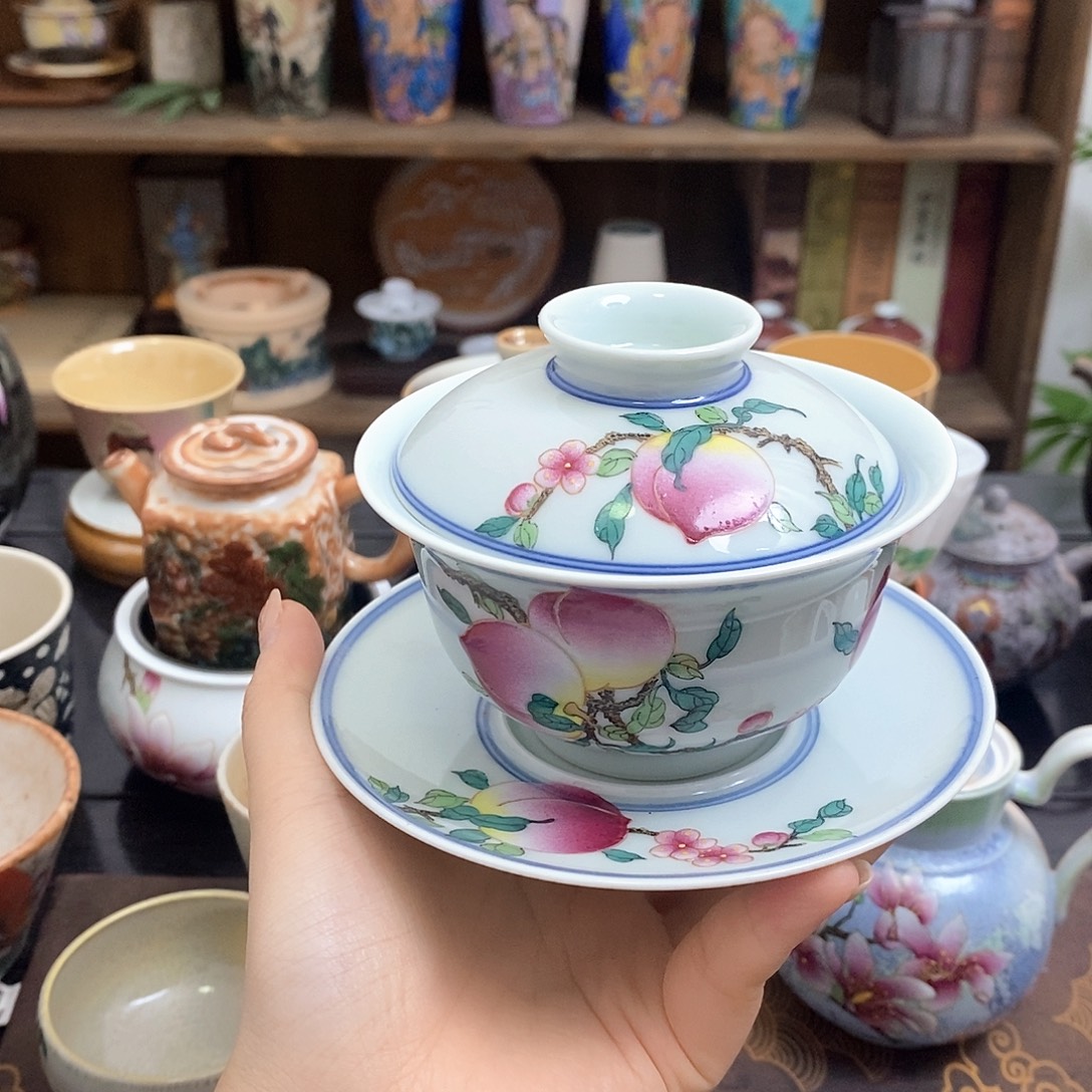 微瑕景德镇手工手绘制作