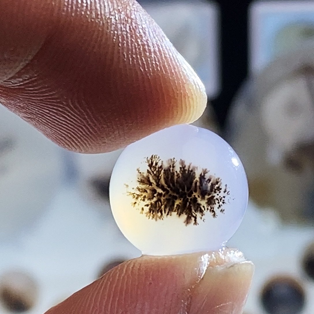 燕***舞玛瑙/玉髓未镶嵌吊坠(不含链)