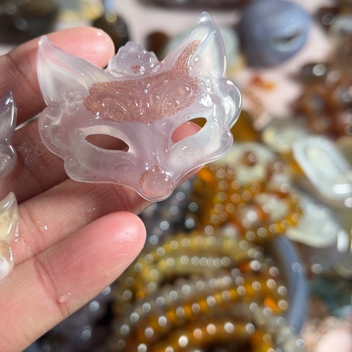 溱***濛玛瑙/玉髓未镶嵌颈饰