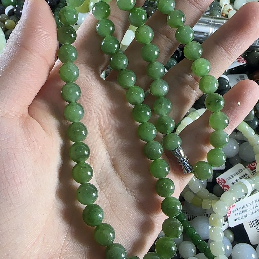 和田玉手链未镶嵌315