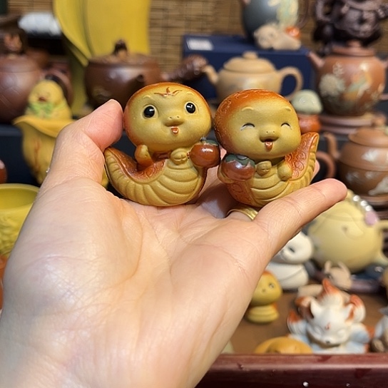 紫砂茶杯紫砂茶宠