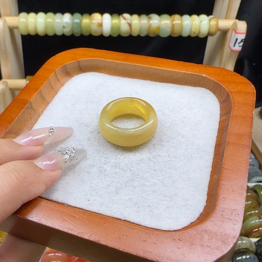 蛇纹石玉合金内径16.2某**.