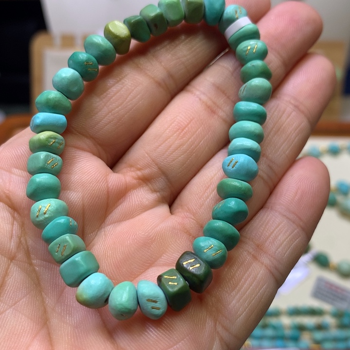 绿松石未镶嵌单圈