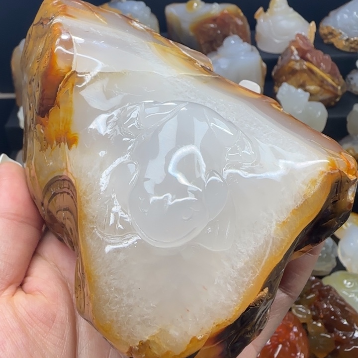 玛瑙/玉髓合金摆件