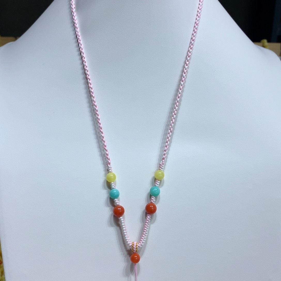 蜜蜡颈饰未镶嵌特价挂绳