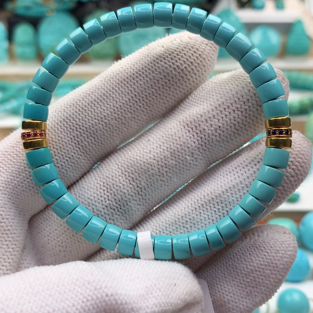 绿松石珠宝奇石未镶嵌