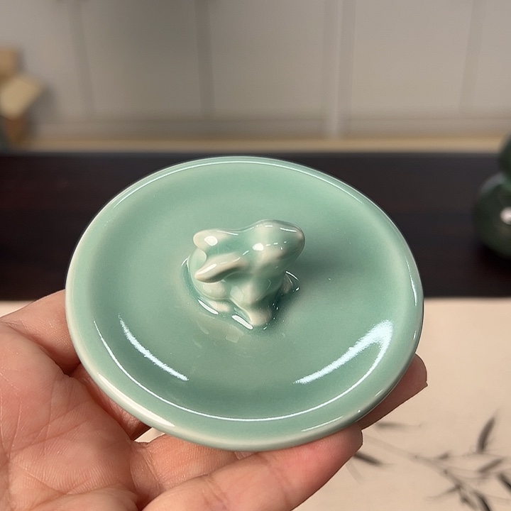龙泉云间青瓷小米茶器