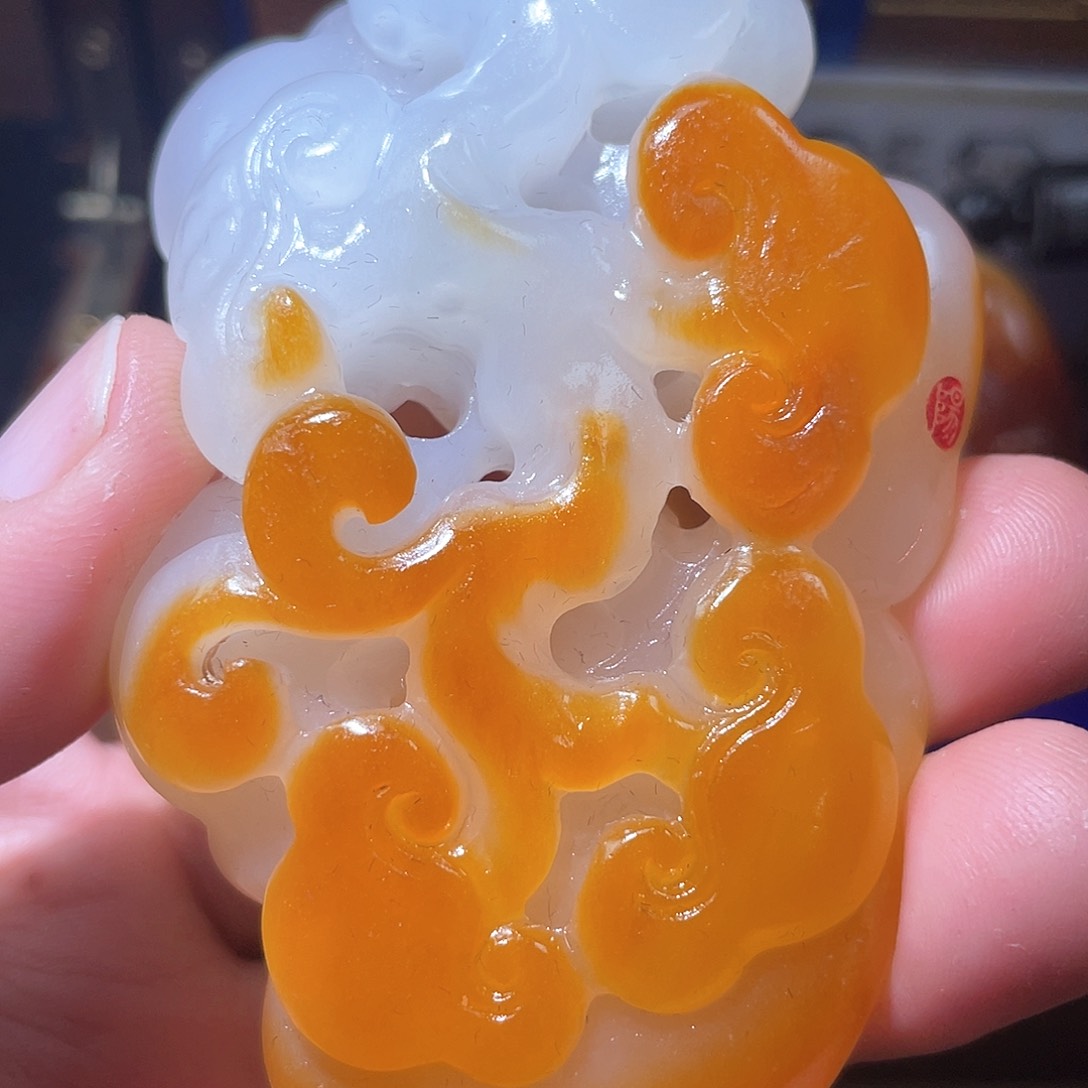 和田玉颈饰未镶嵌A7 