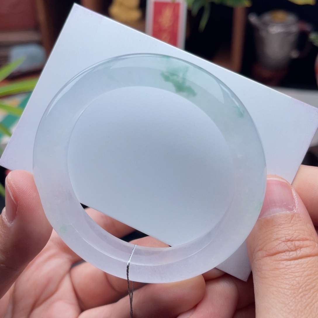 未镶嵌手镯翡翠冰飘花