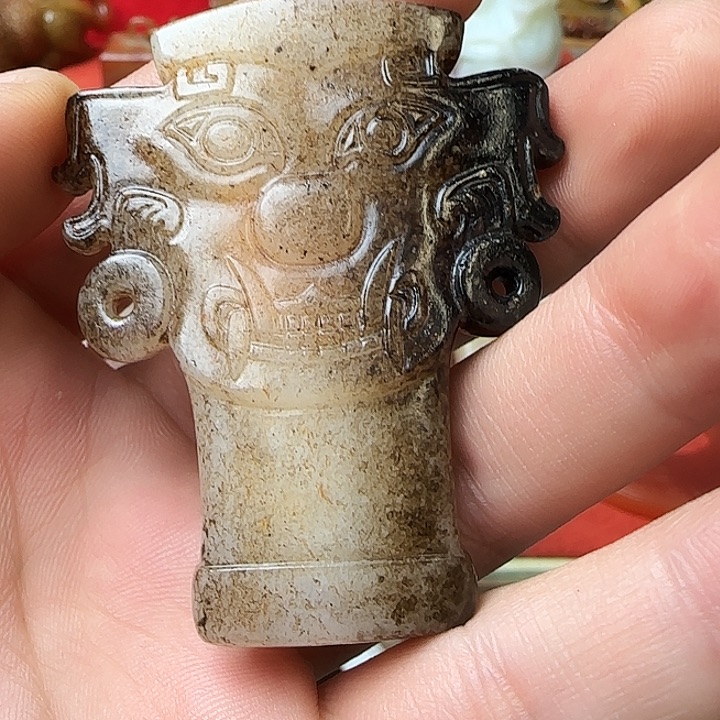 和田玉车挂未镶嵌用****1