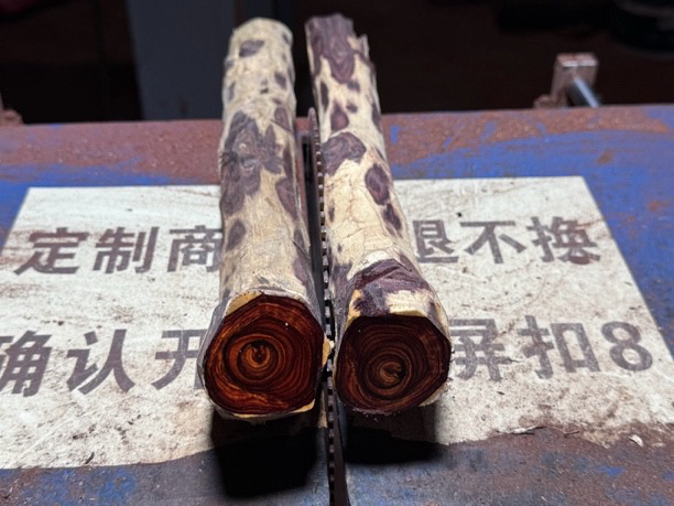 海岛料黄花梨对眼鬼脸瘤疤定制