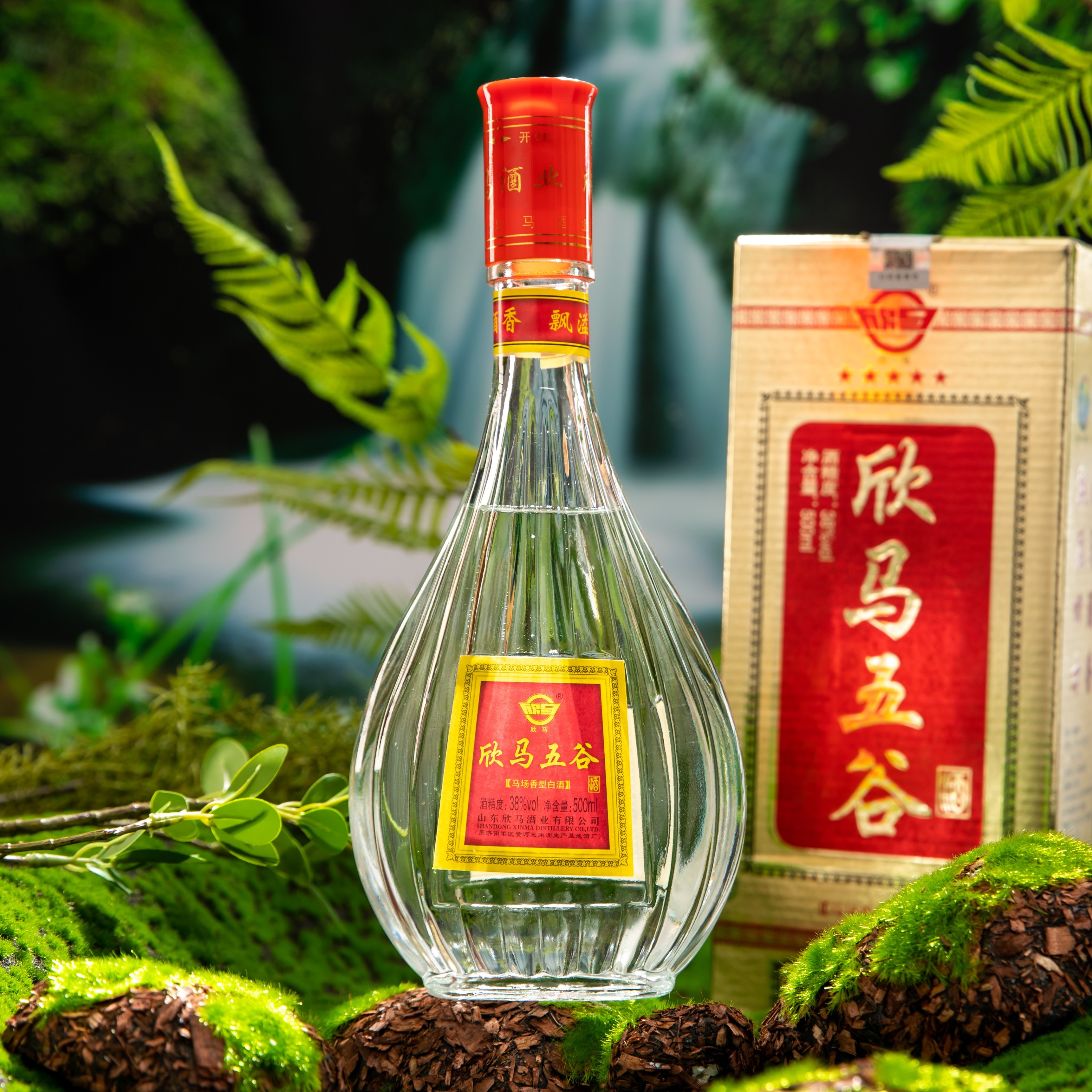 欣马欣马38°五谷 500ml*6 欣马酒 马场酒
