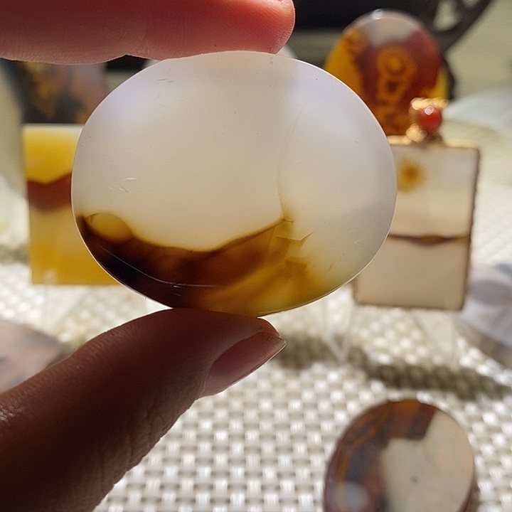 玛瑙/玉髓未镶嵌颈饰