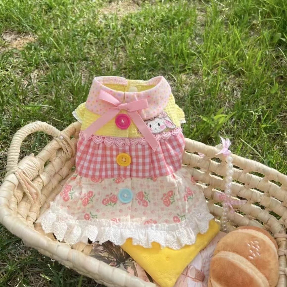 宠物衣服狗狗马尔济斯比熊泰迪博美雪纳瑞小狗小型犬猫春装