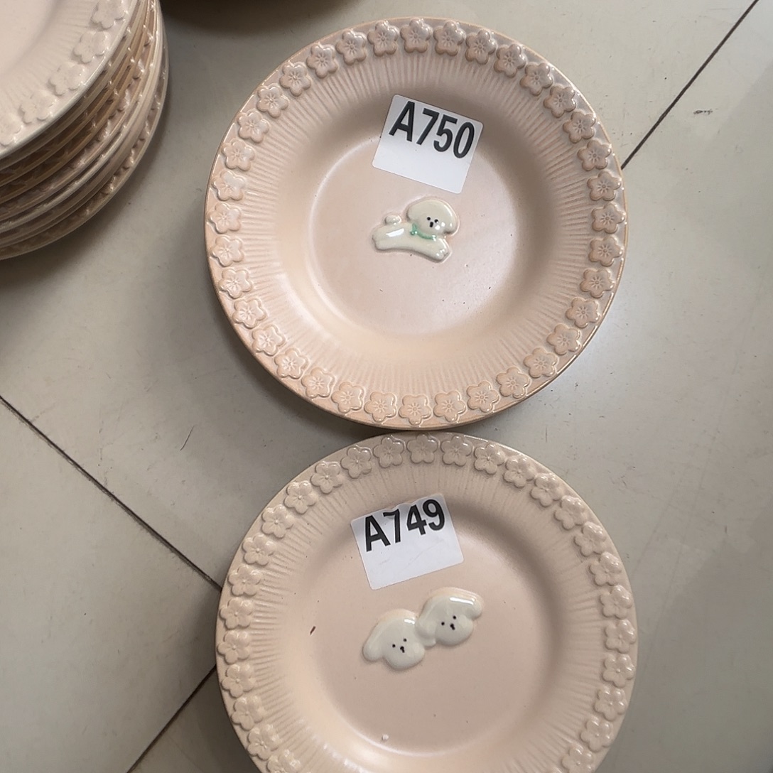 瓷片瑕疵特价陶瓷深浅盘