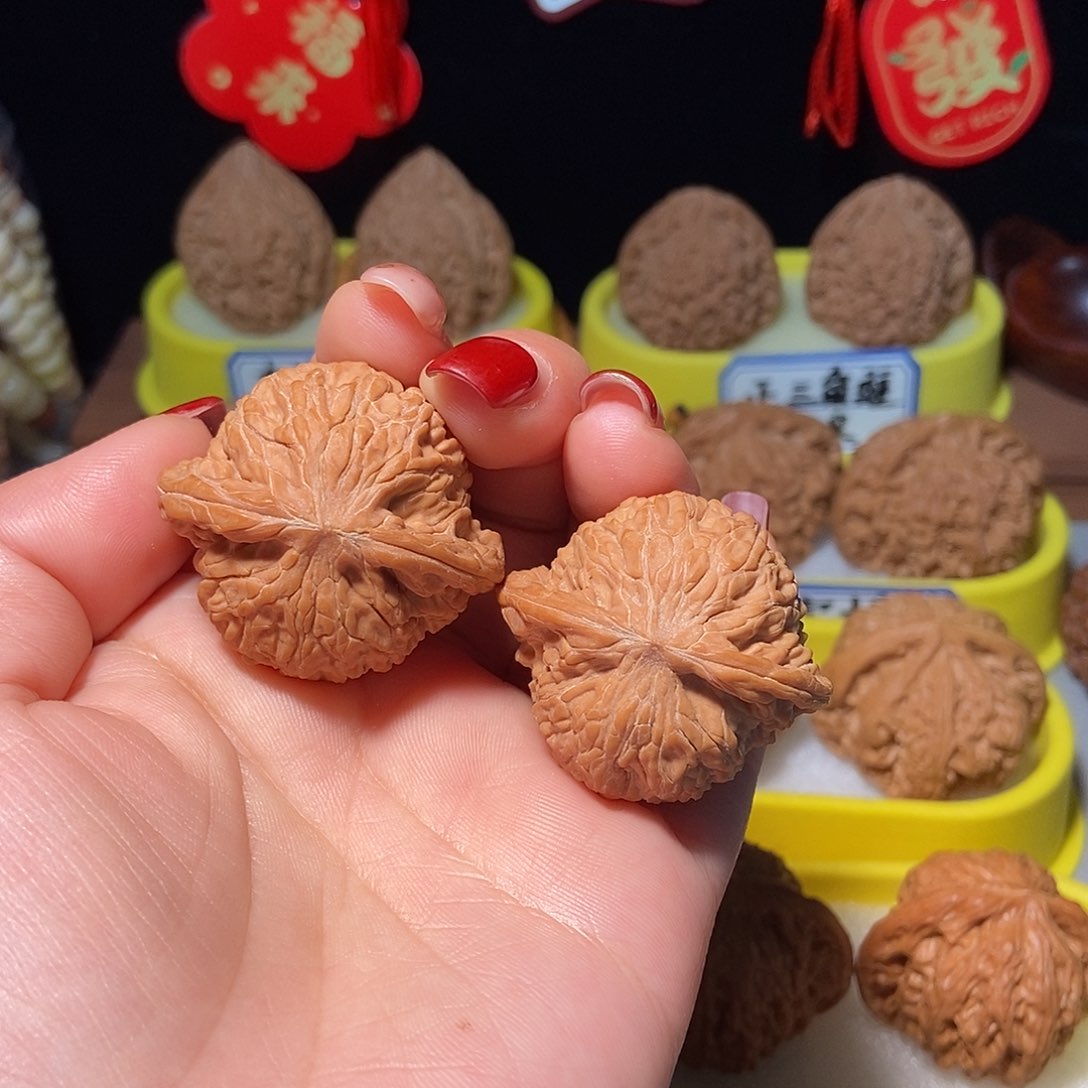 文玩核桃吊坠全品正磨盘