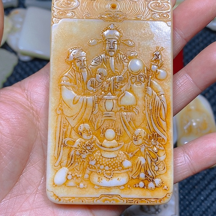 吊坠白玉菩提精选