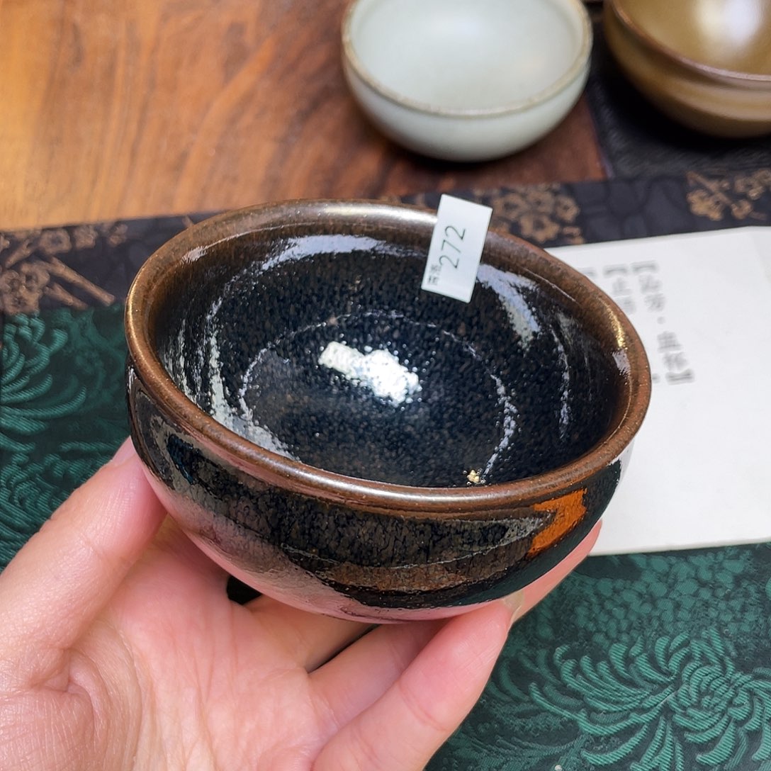 茶盏272 福临号建盏柴烧薄胎