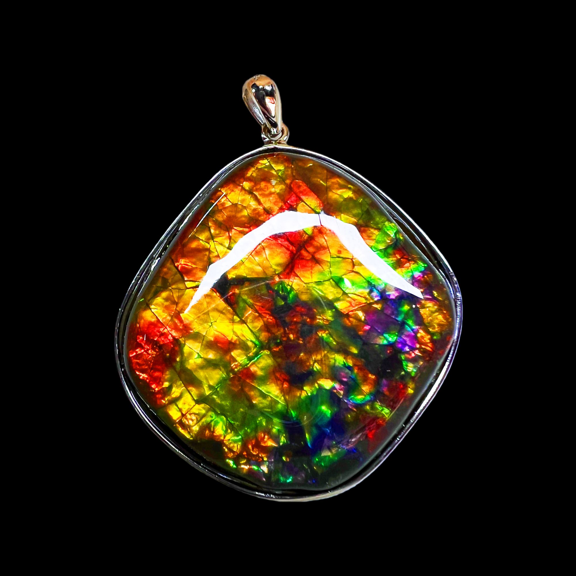 【斑彩】39.4mm  加拿大 N-38   DZ-E 创意饰品 E521