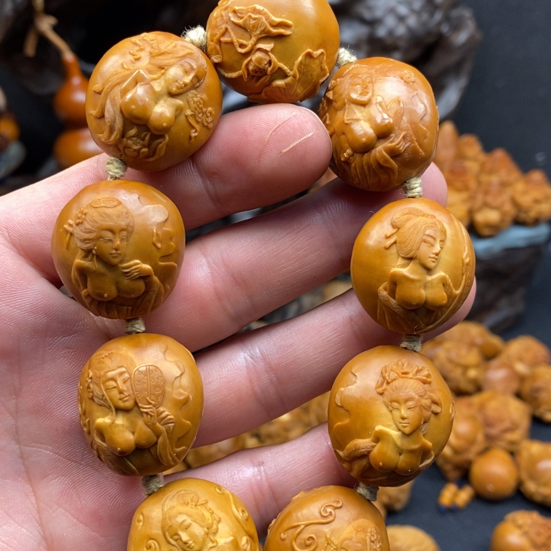 手串/手链橄榄核美女手串