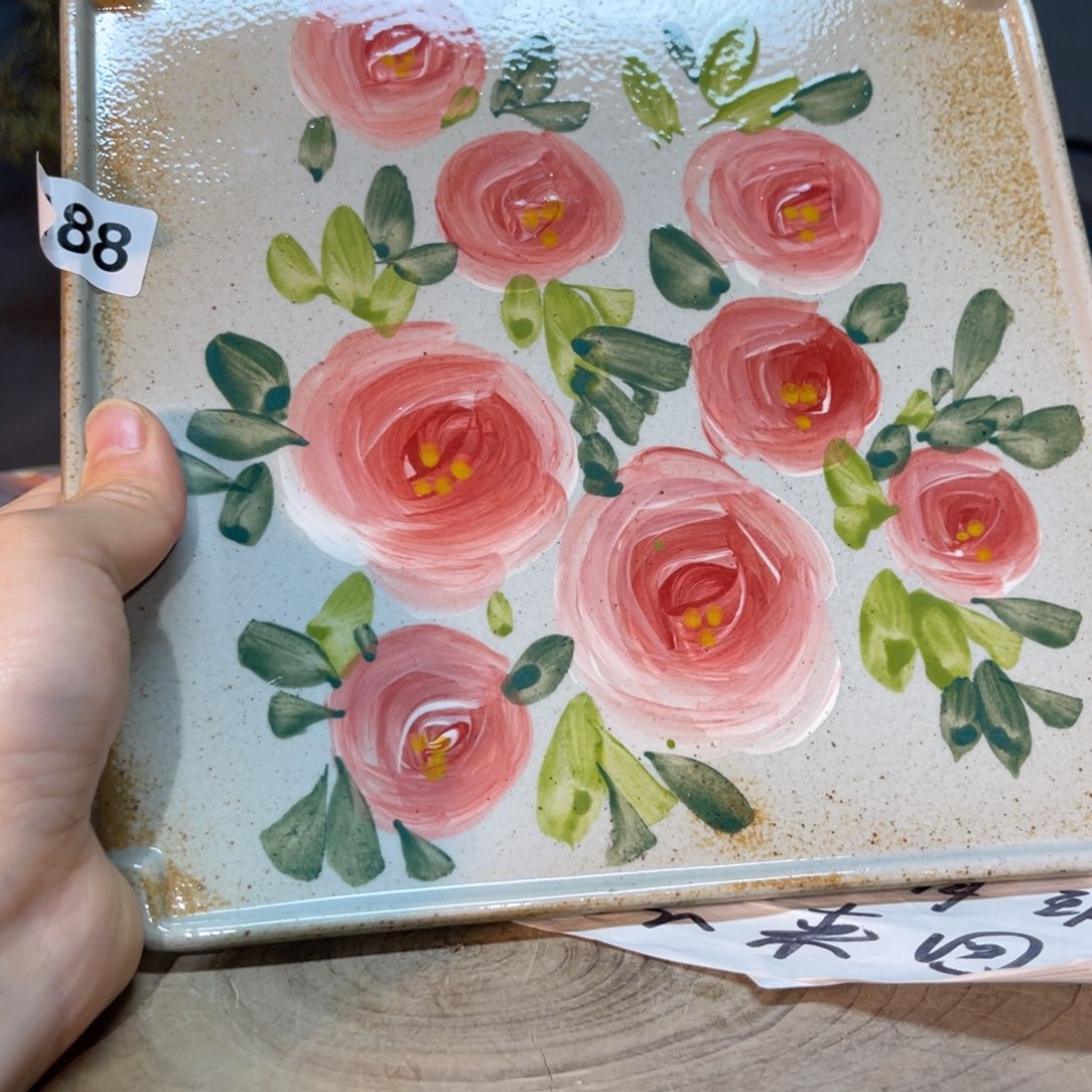 杯素浅陶瓷手工手绘