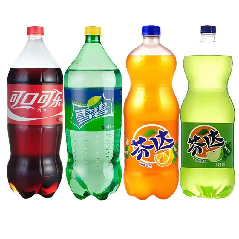【2升】可口可乐/雪碧芬达2L大瓶装家庭碳酸饮料宴会年货聚餐饮品