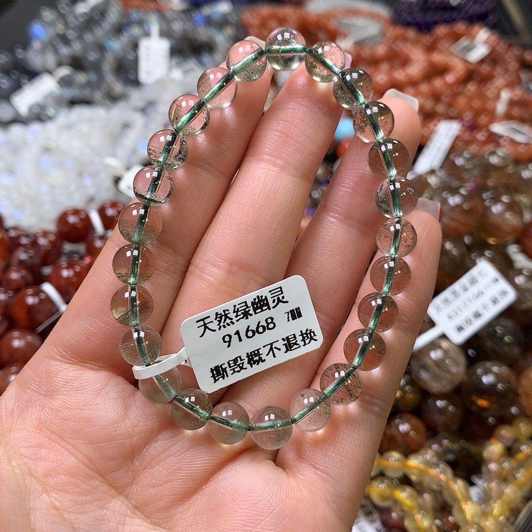 水晶手链未镶嵌，