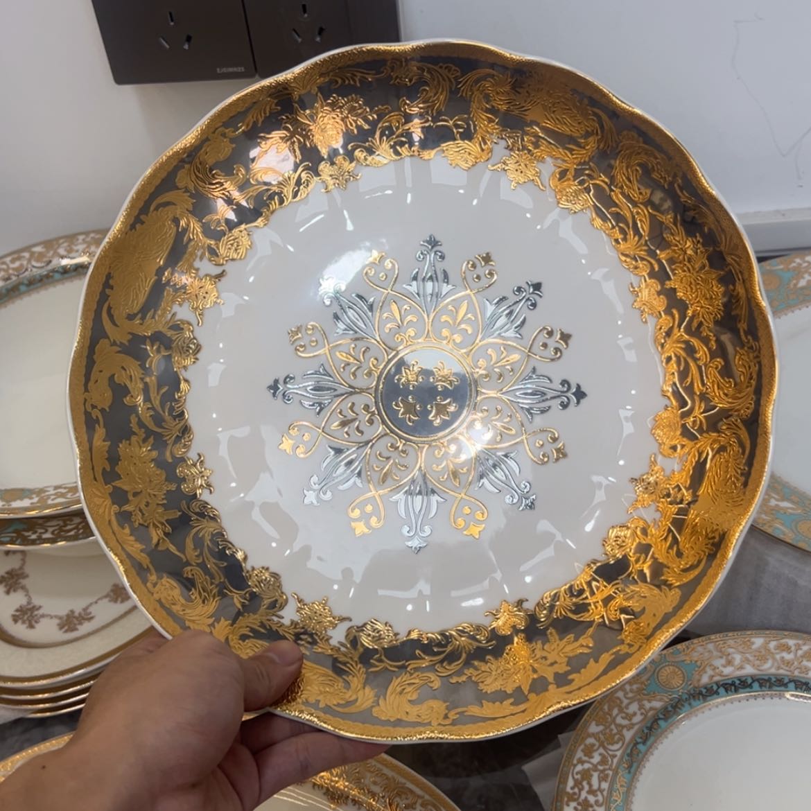 【闪购商品】瓷片12寸窝盘一个一单福利价