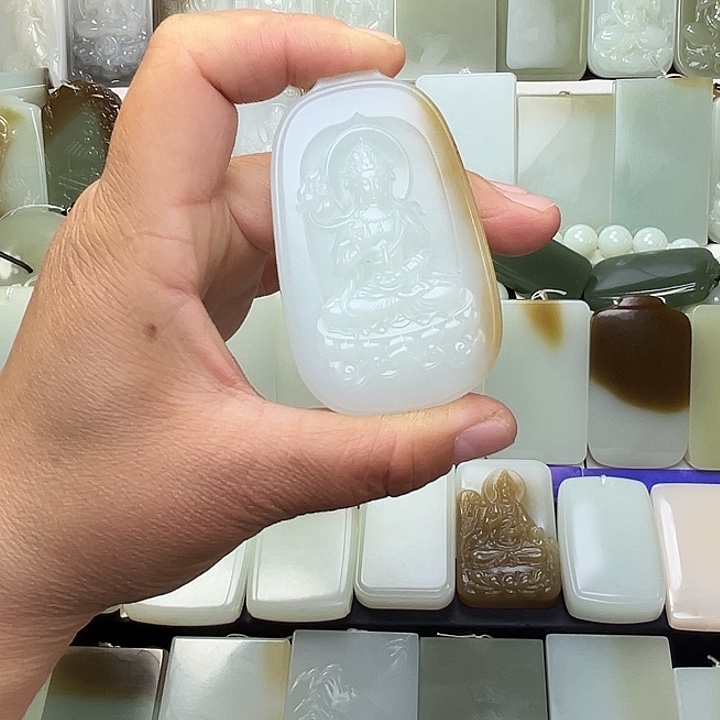 颈饰未镶嵌和田玉ゞ****ヾ